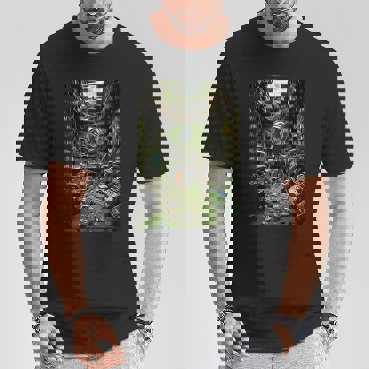 ゲームルームウィアードコアスペーシャスドリームコア Tシャツ 面白い贈り物