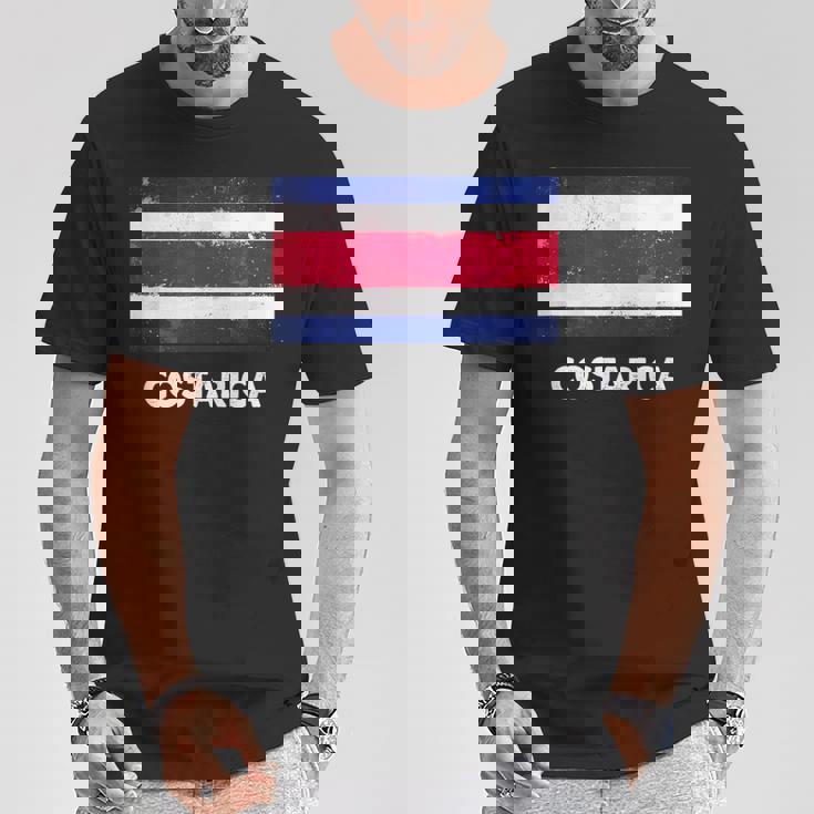 コスタリカ国旗tシャツ Tシャツ 面白い贈り物