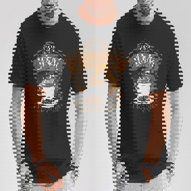 コピ ルワク パームシベット 発酵コーヒー I Poop You Drink Fun Tシャツ 面白い贈り物