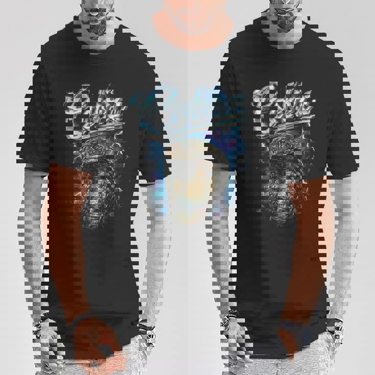 コブラ ヴィンテージ 90年代 レトロ 面白い コブラ 80年代 蛇好き Tシャツ 面白い贈り物