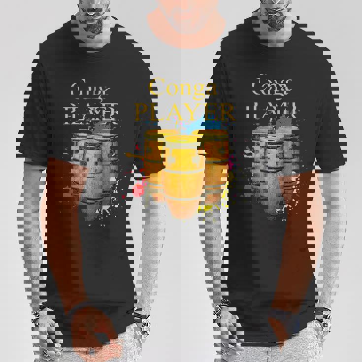 コンガコンガ奏者ミュージシャン Tシャツ 面白い贈り物
