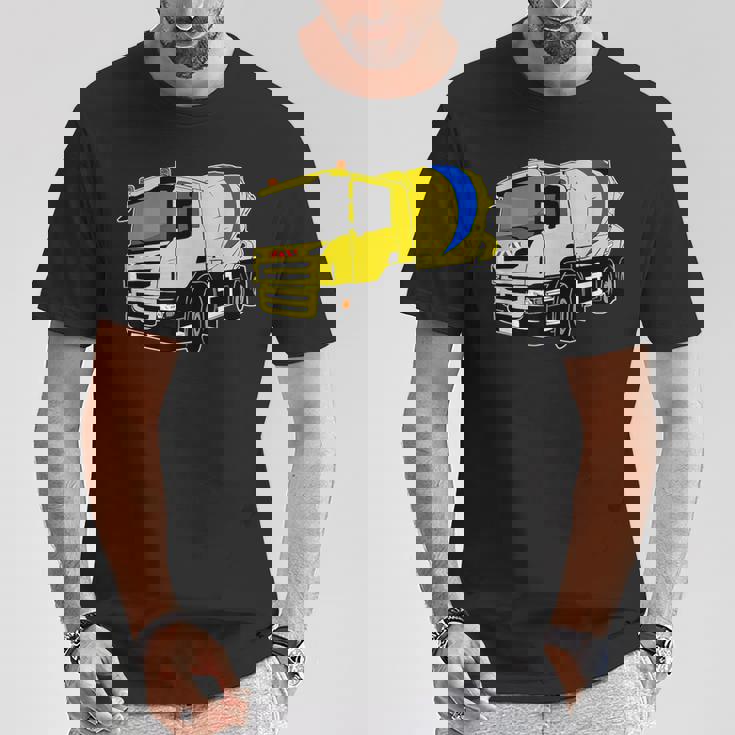 コンクリートミキサー車 Tシャツ 面白い贈り物