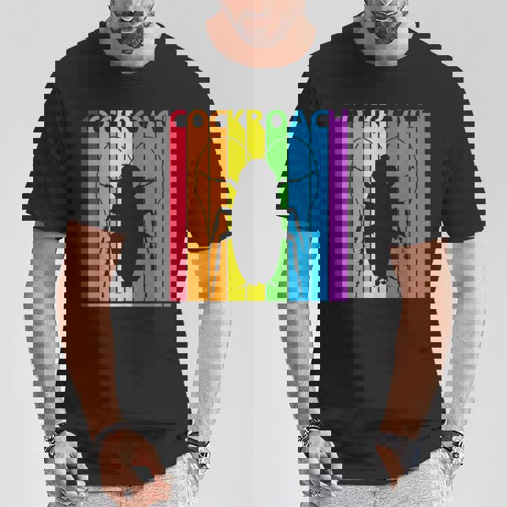 ゴキブリ目 レインボー ゴキブリ目 野生動物 Tシャツ 面白い贈り物