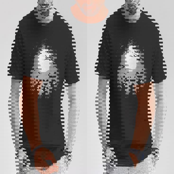 ゴス エモ 不気味 かわいい ウサギ ホラー Tシャツ 面白い贈り物