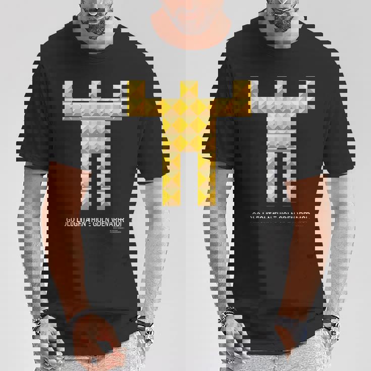 ゴールドライタン F Tシャツ 面白い贈り物