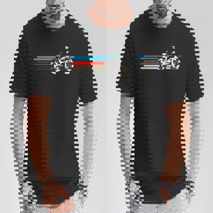 サイクリング Bmx ダウンヒル デザイン レトロ ヴィンテージ Bmx Tシャツ 面白い贈り物