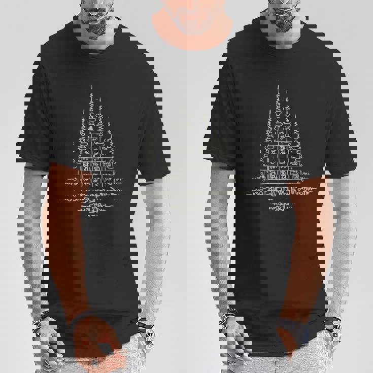 サックヤントタイランドタトゥーガオヨード9峰マスターヤントギフト Tシャツ 面白い贈り物