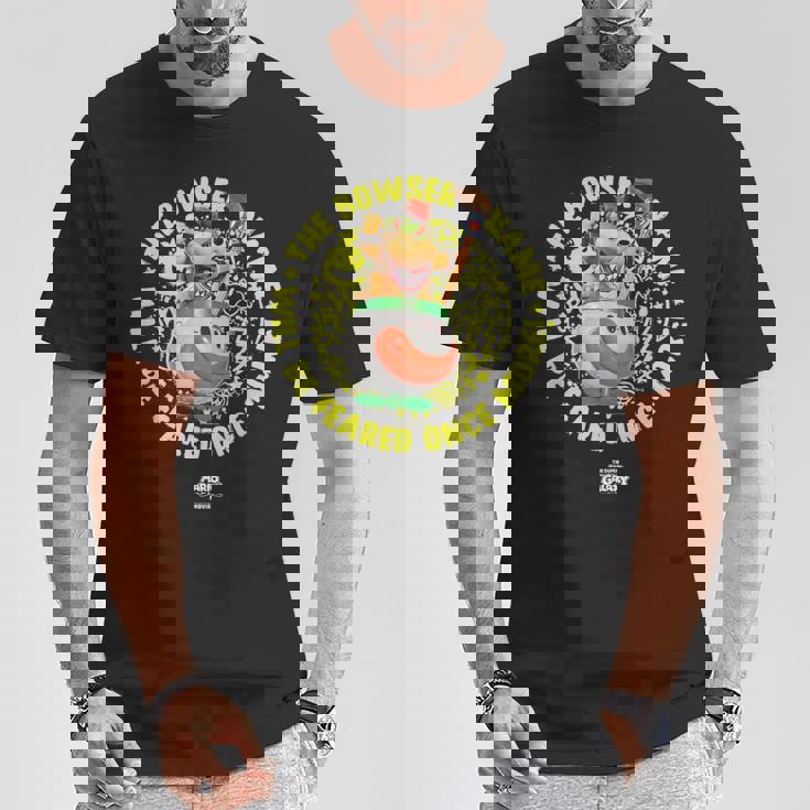 ザ・スーパーマリオギャラクシー・ムービー Bowser Jr Feared Tシャツ 面白い贈り物