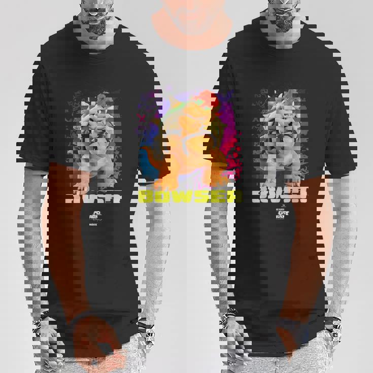 ザ・スーパーマリオギャラクシー・ムービー Cool Bowser Tシャツ 面白い贈り物