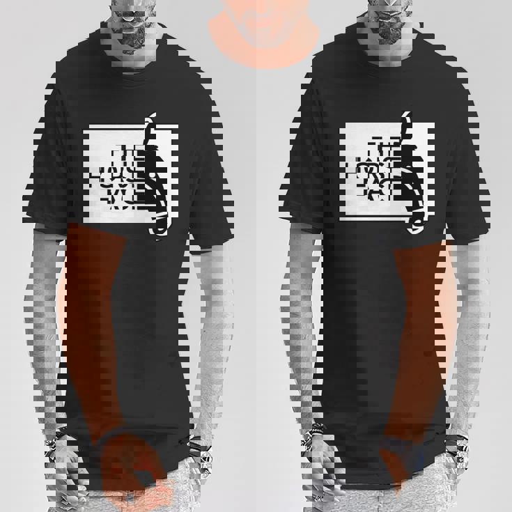 ザ・ホース・フェイス The Horse Face 午年 馬【十二支 干支】2026年 ブランド パロディ 長袖tシャツ Tシャツ 面白い贈り物