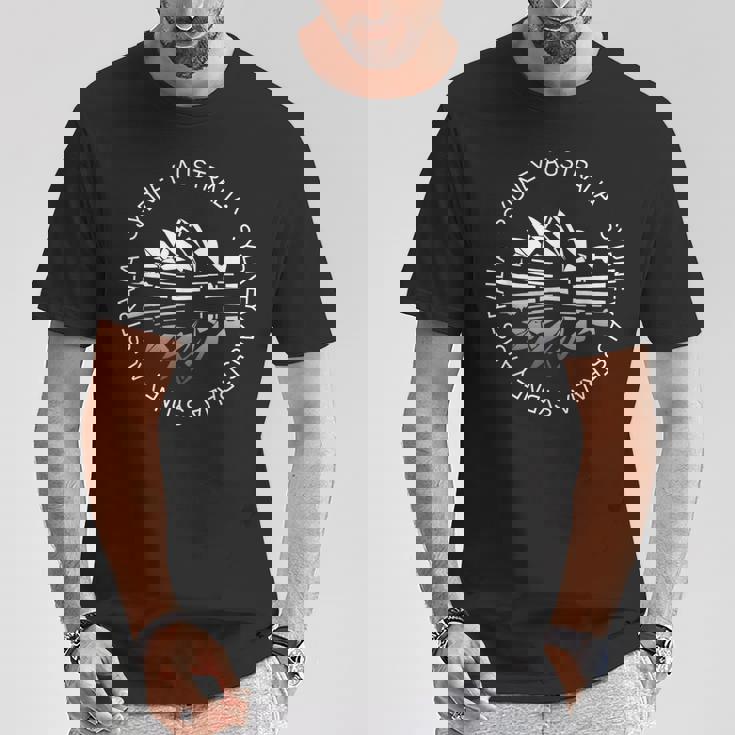 シドニー シドニー オーストラリア オペラハウス 観光 Tシャツ 面白い贈り物