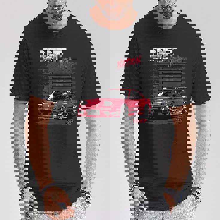 シルビア13 200Sx 恋人 スポーツカー 長袖tシャツ Tシャツ 面白い贈り物