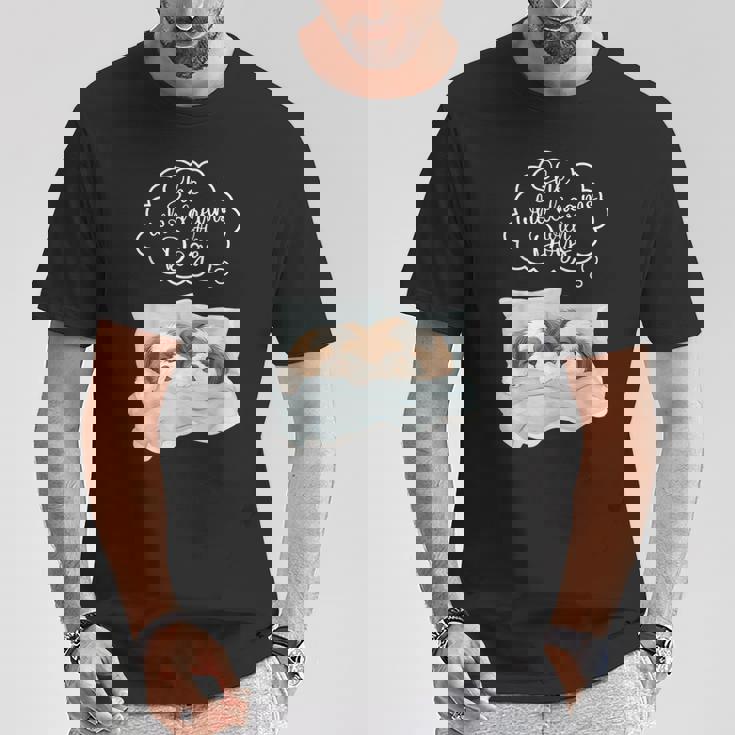 シーズー 犬 ナイトガウン パジャマ Tシャツ 面白い贈り物