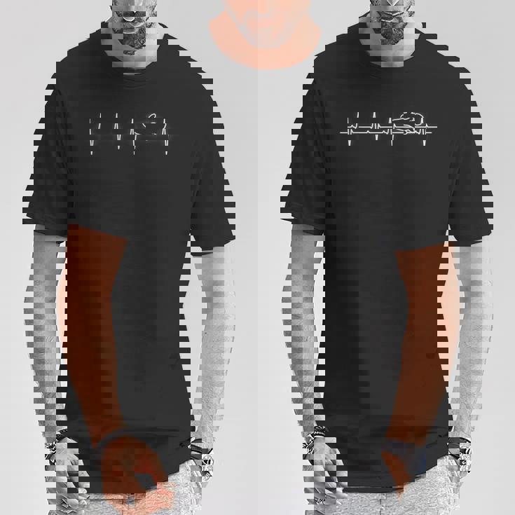 シーラカンスス ハートビート 魚 ギフト Tシャツ 面白い贈り物