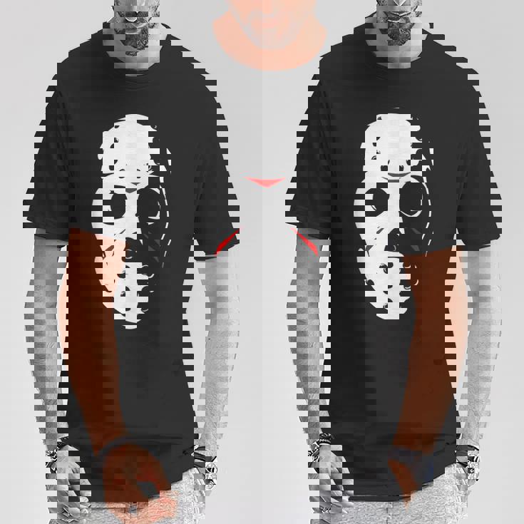 ジェイソンホッケーマスク ハロウィンシャツ 13日の金曜日 Tシャツ 面白い贈り物