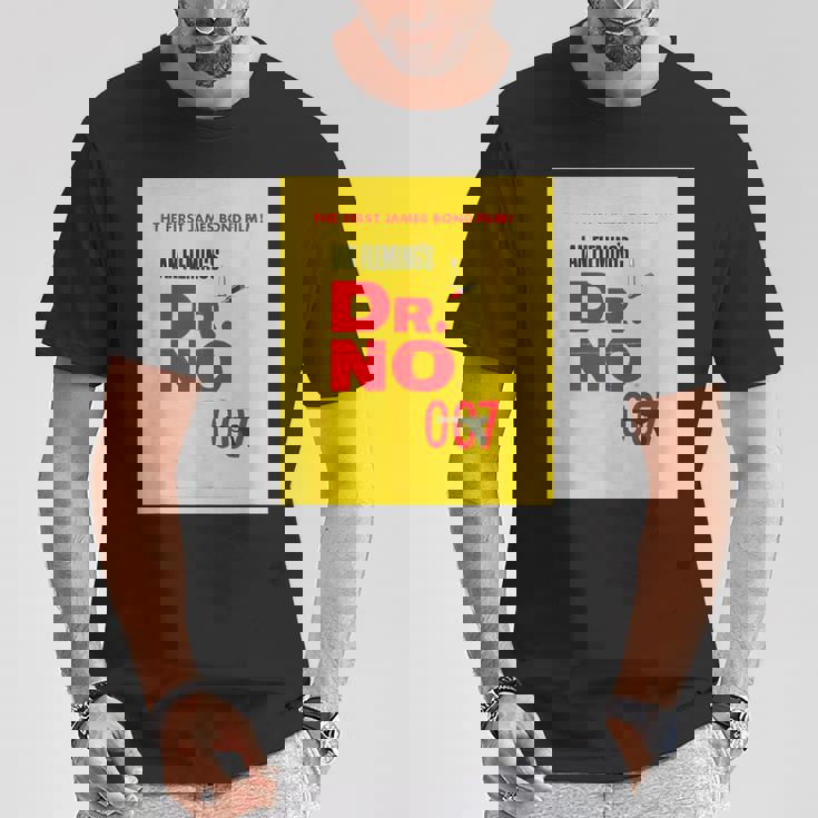 ジェームズ・ボンド 007 ドクター・ノー Tシャツ 面白い贈り物