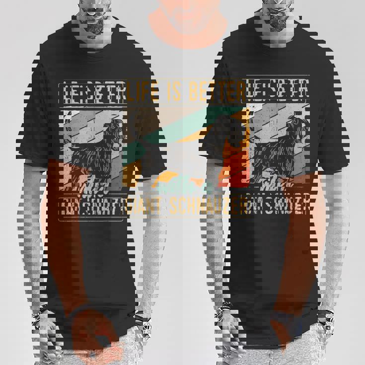 ジャイアント・シュナウザーの発言 シュナウザーの犬 Tシャツ 面白い贈り物