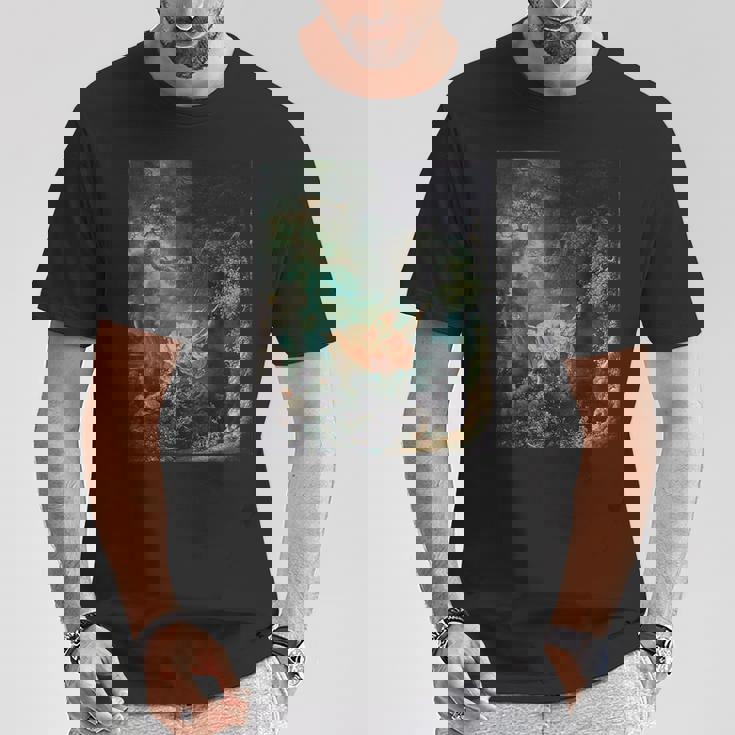 ジャンオノレ・フラゴナール作 スイングペインティング Tシャツ 面白い贈り物