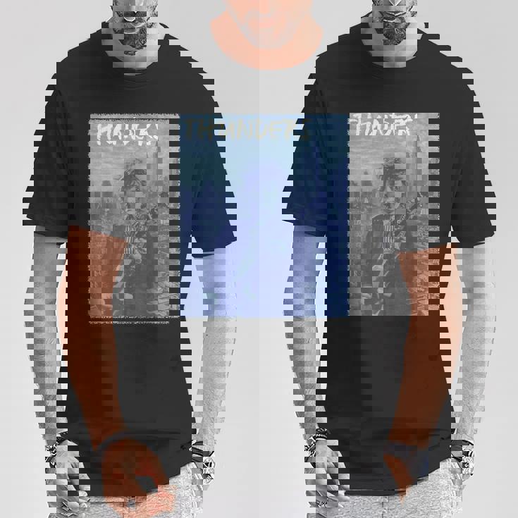 ジョニー・シュー・ヨーク・サンダース Tシャツ 面白い贈り物