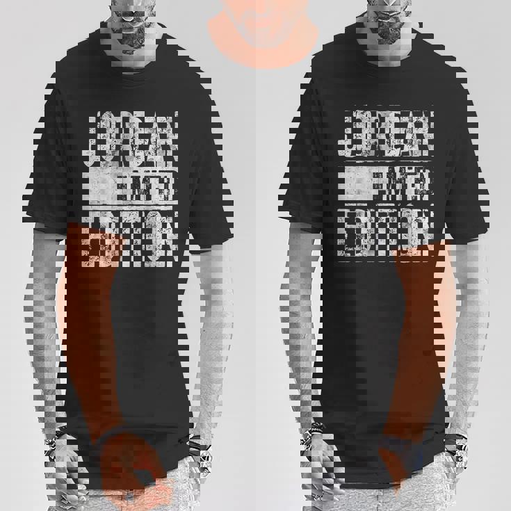 ジョークシャツ ジョーダン 限定版 面白い名前入り Tシャツ 面白い贈り物