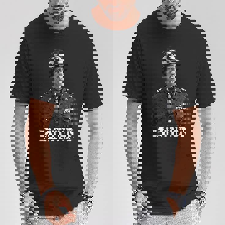 ジョージ・パットン 第二次世界大戦 勝利 記念 独立記念日 長袖tシャツ Tシャツ 面白い贈り物