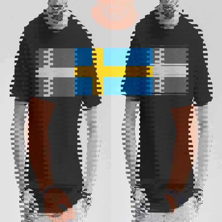 スウェーデンの国旗 Tシャツ 面白い贈り物