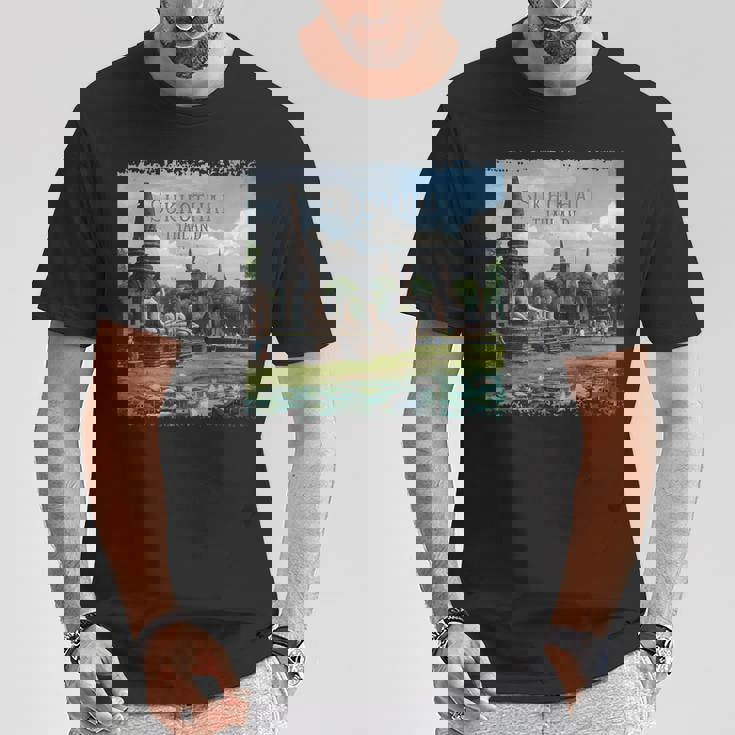 スコータイ、タイ Tシャツ 面白い贈り物