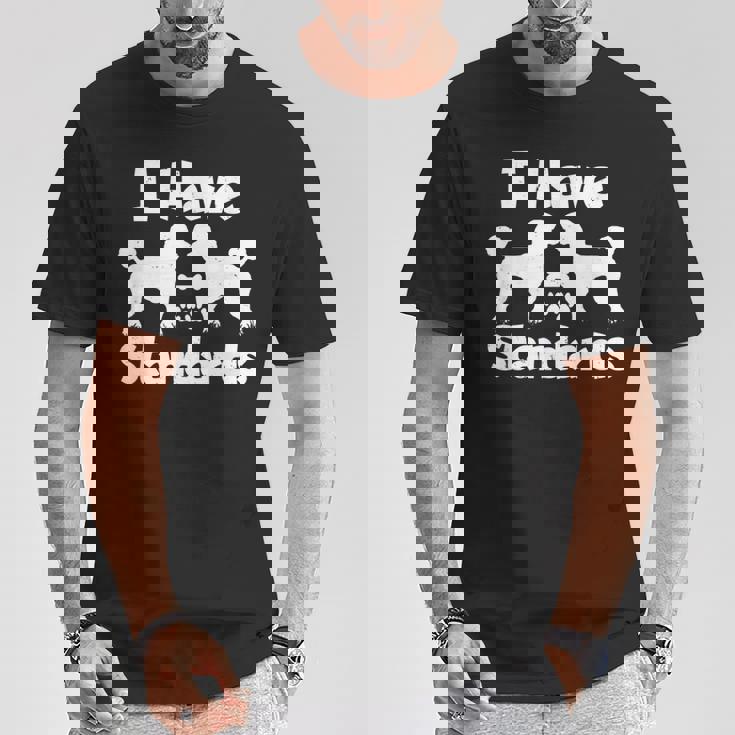 スタンダード プードル オーナーズ I Havetandards ファニー プードル Tシャツ 面白い贈り物