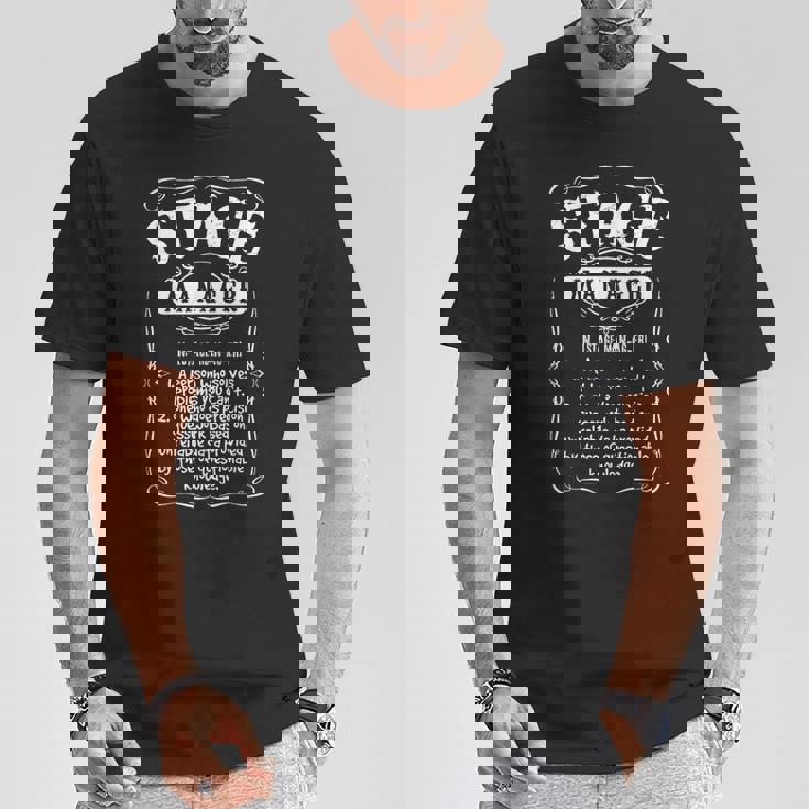 ステージマネージャー 名詞 定義 ステージマネージャー Tシャツ 面白い贈り物