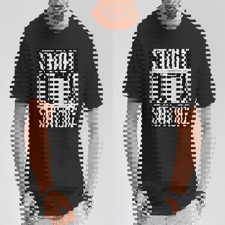 ストレート・アウタ・サンタクルーズ Tシャツ 面白い贈り物