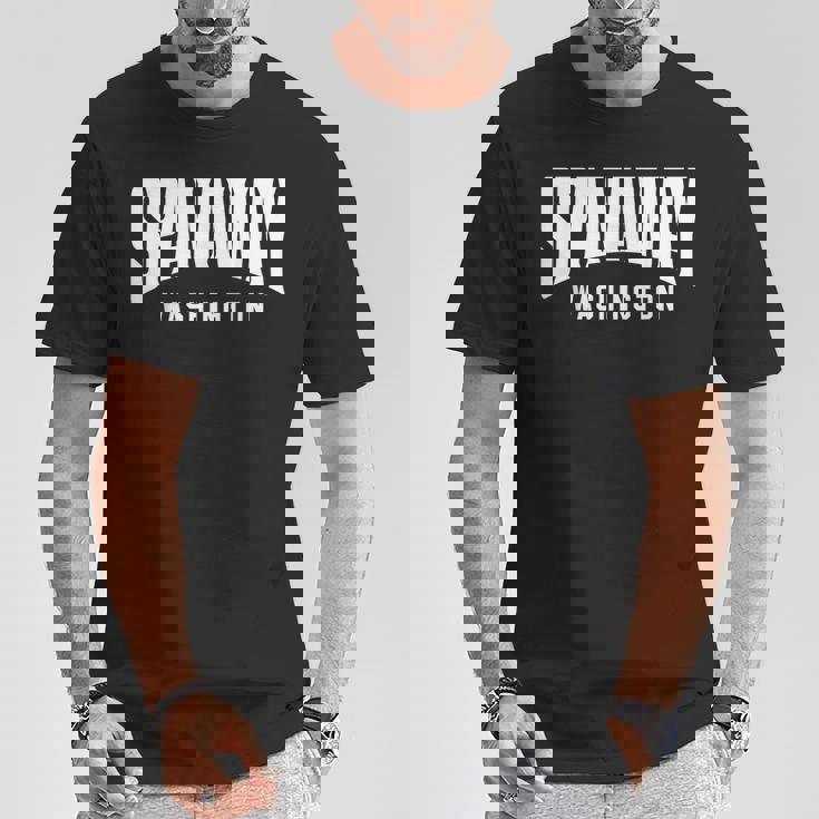 スパナウェイ ワシントン Tシャツ 面白い贈り物