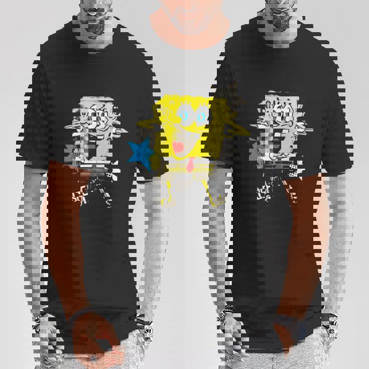 スポンジボブ スクエアパンツ スポンジボブee You 長袖tシャツ Tシャツ 面白い贈り物