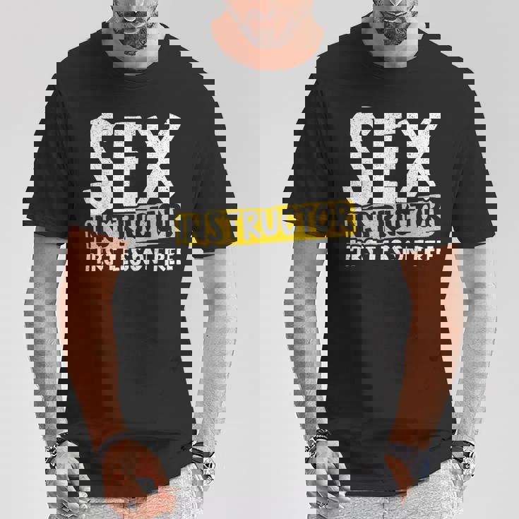 セックス教師のためのセックスインストラクター Tシャツ 面白い贈り物