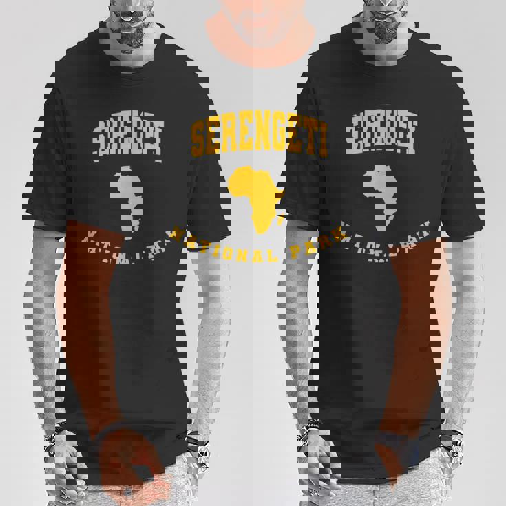 セレンゲティ国立公園 アフリカ Tシャツ 面白い贈り物