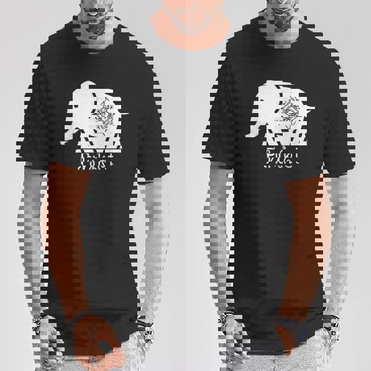 タイプーケット 象 グラフィック タイ土産 旅行ギフト Tシャツ 面白い贈り物