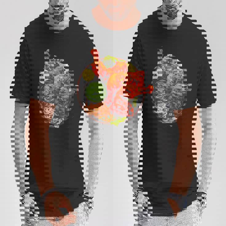 タンドオリ チキンカレー マサラ焼 インド辛口 Tシャツ 面白い贈り物