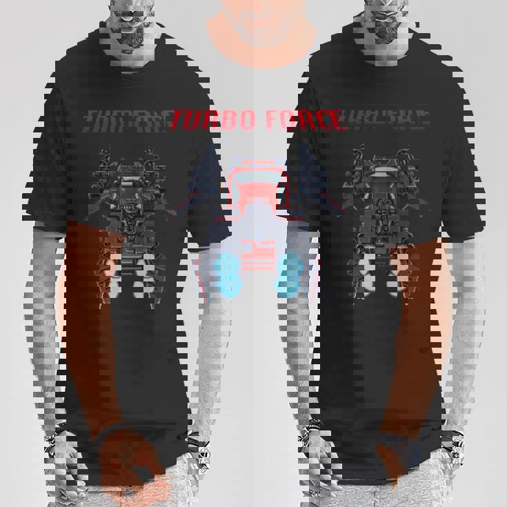 ターボフォース 03 長袖tシャツ Tシャツ 面白い贈り物