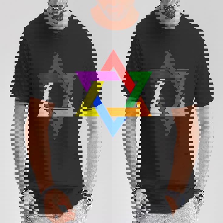 ダビデの星 Lgbt Tシャツ 面白い贈り物