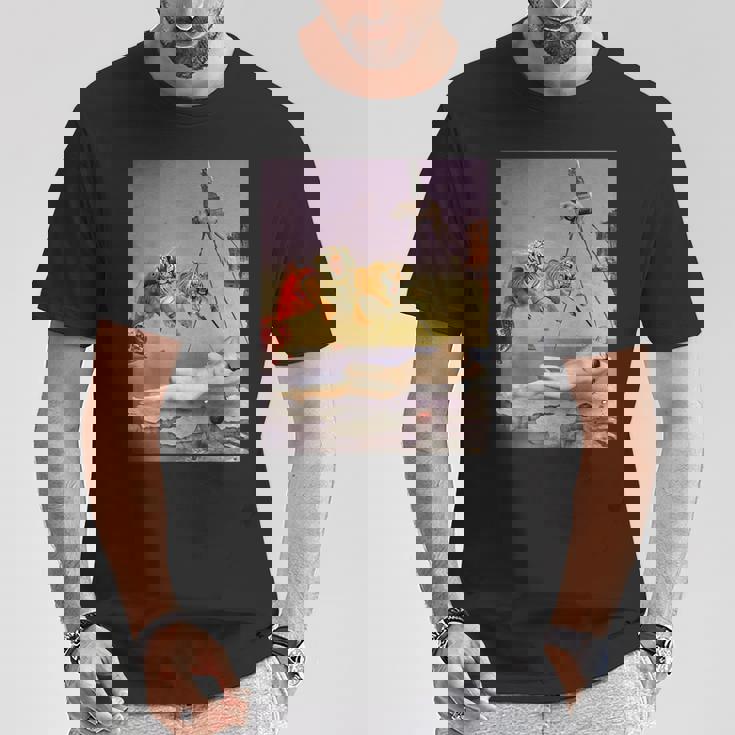 ダリの蜂の飛びによって生じる夢 Tシャツ 面白い贈り物