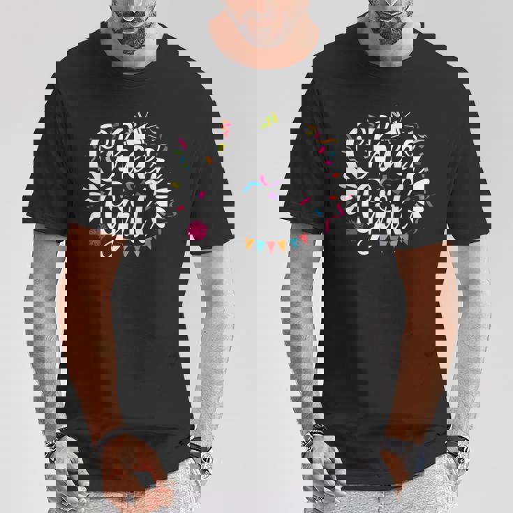 チアガール チアリーダー バディ 体操 アクロバティック チア Tシャツ 面白い贈り物