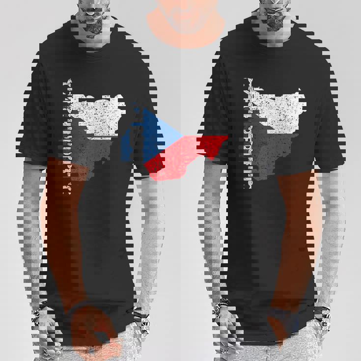 チェコ共和国 チェコ 国旗 チェコ ルーツ 地図 チェコ プライド Tシャツ 面白い贈り物