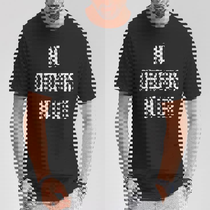 チェッカーズ プレイヤー ボードゲーム愛好家 Tシャツ 面白い贈り物