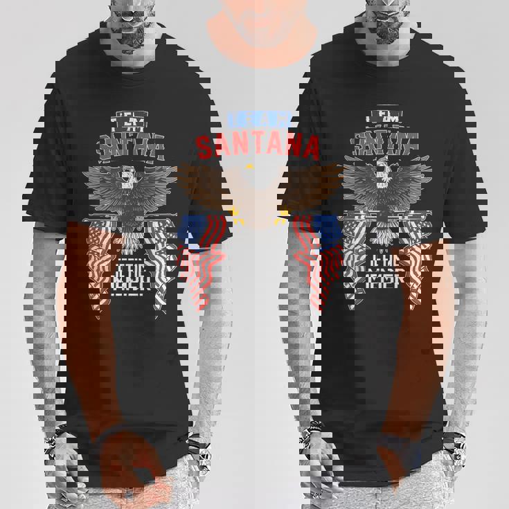 チームサンタナ生涯会員 Tシャツ 面白い贈り物