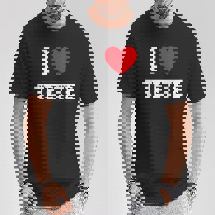 テテが大好き Tシャツ 面白い贈り物