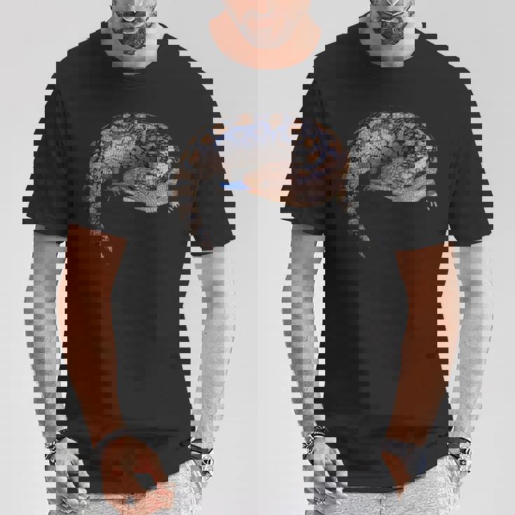 トカゲブルータンペットトカゲ爬虫類 Tシャツ 面白い贈り物