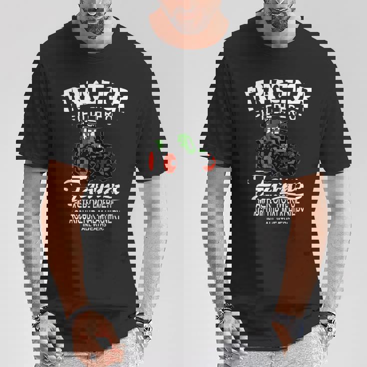 トラクター、トラクター、トラクター、農業 Tシャツ 面白い贈り物