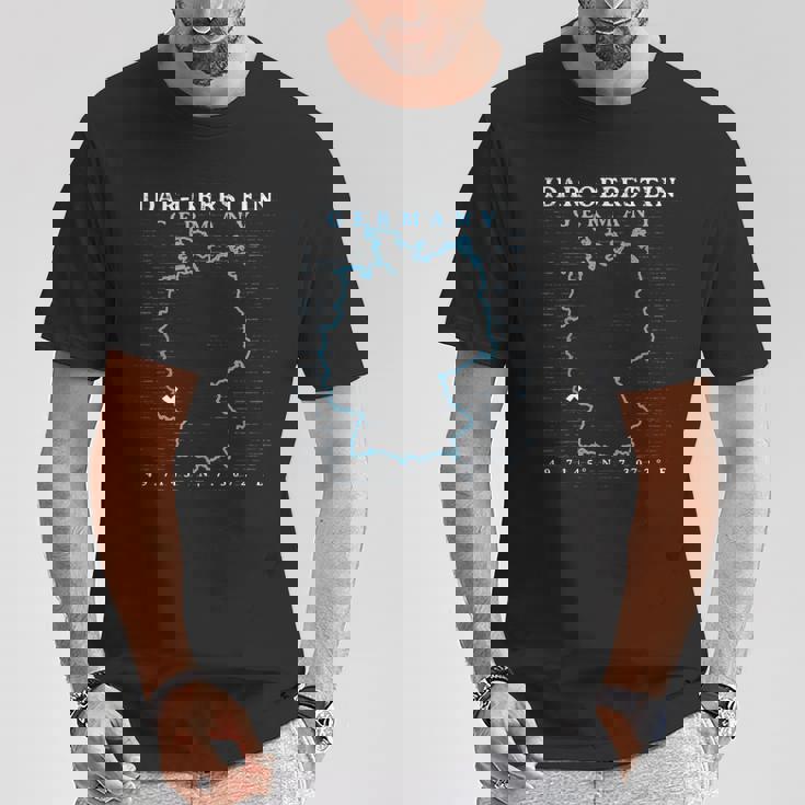 ドイツ アイダー・オーベルシュタイン Tシャツ 面白い贈り物