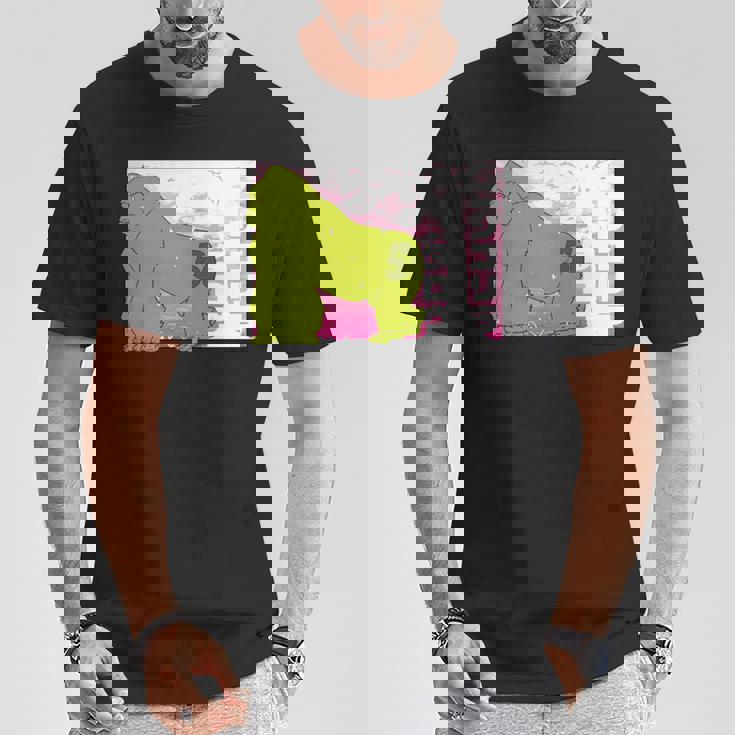 ニシゴリラのタロウさん 50 長袖tシャツ Tシャツ 面白い贈り物