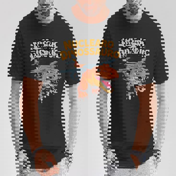 ヌクレアーロ ディノサウロ ウイルス イタリアン ブレイン ミーム Tシャツ 面白い贈り物