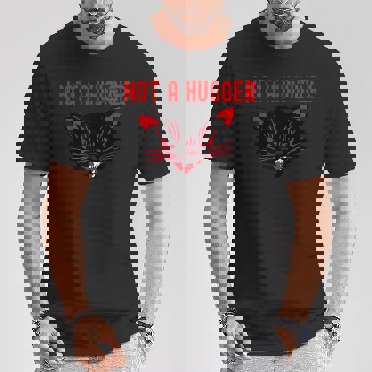 ハガーじゃない、かわいいシューという音がする黒猫 地獄の子猫 キティ Tシャツ 面白い贈り物